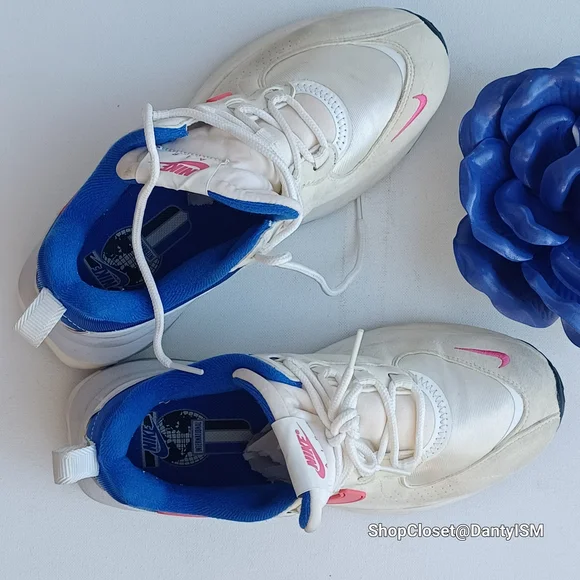 Nike Women's Sneakers With Pink with Blue Accents - Picture 2 of 16